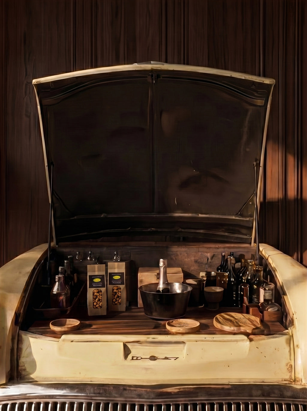 Mancave Artisan Hillman Minx Bar furniture | Signature Masterpiece