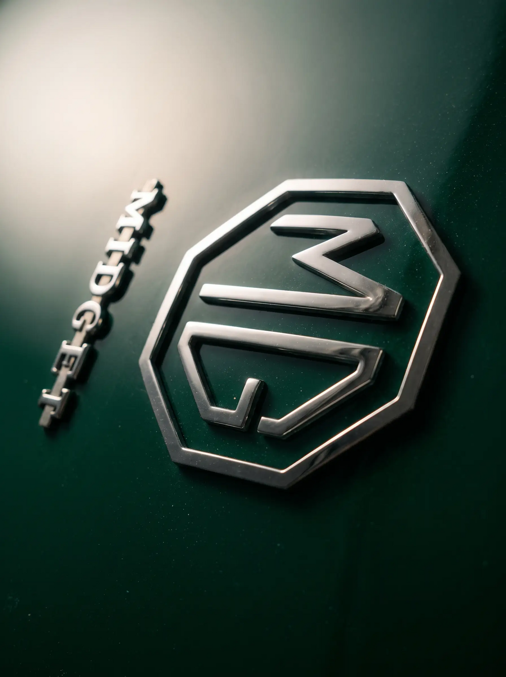 Mancave Artisan MG Midget Rear Cabinet | British Racing Green Signature Piece