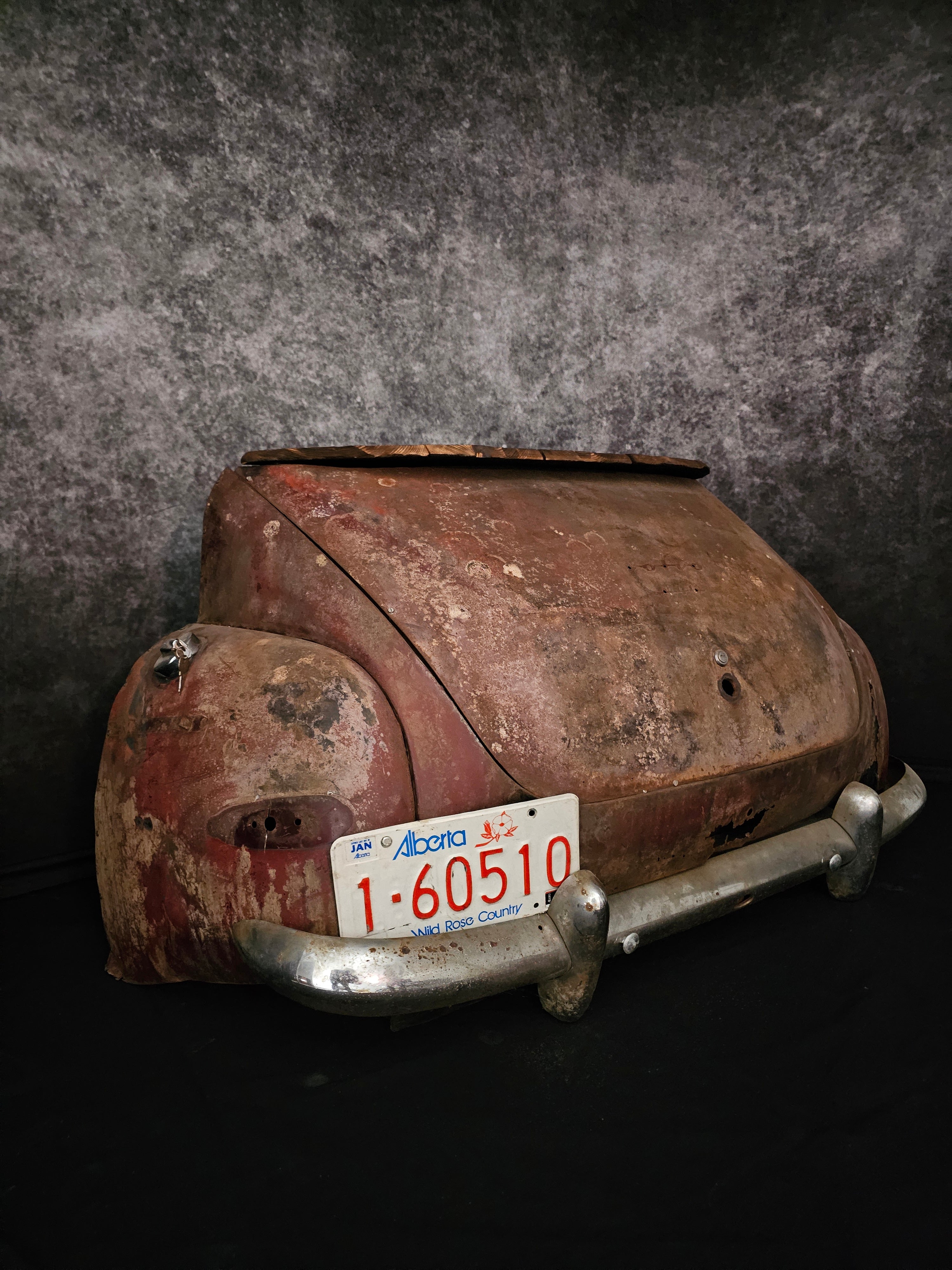Volvo PV444 Rear Display Furniture | Mancave Classic