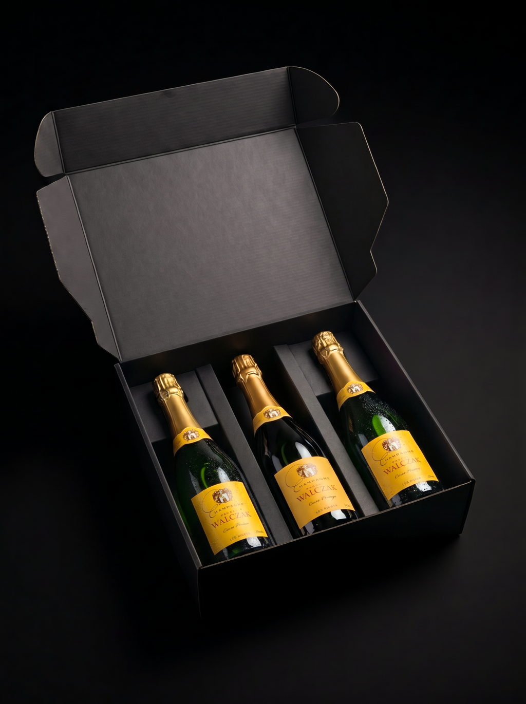 Champagne Mancave Gift Box Brut Prestige 3 Bottles
